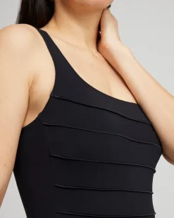 Best Gottex One Shoulder One Piece Swimsuit Swim