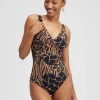 Clearance Gottex Wrap Front One Piece Swimsuit Swim