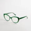 Flash Sale Green Cateye Readers Eyewear