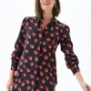 Shop Heart Print Tunic Tops