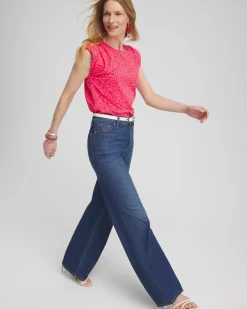 Store Island Tuck Sleeve Tee Tops
