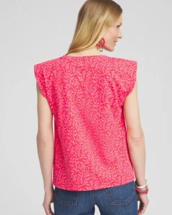 Store Island Tuck Sleeve Tee Tops