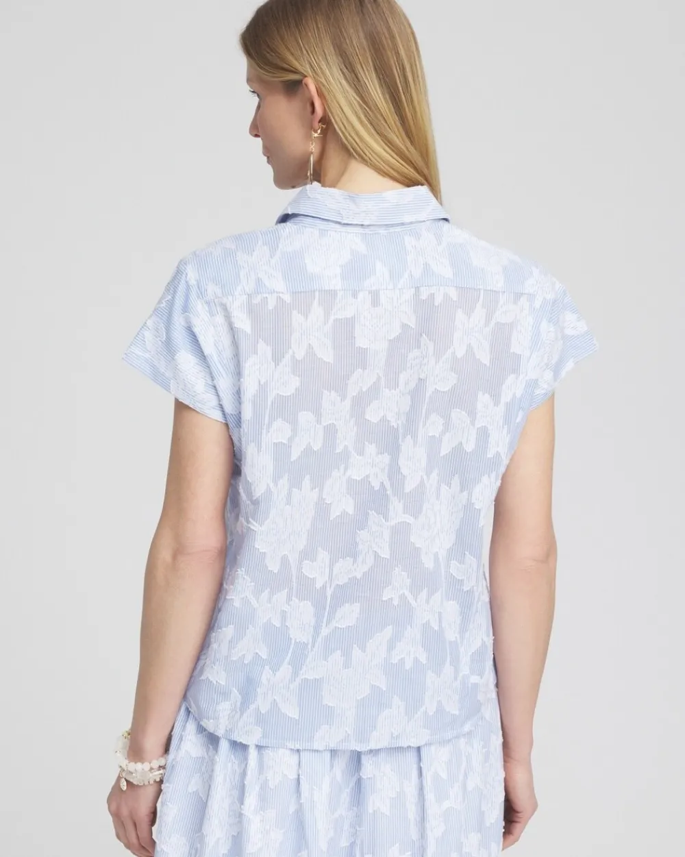 Outlet Jacquard Dolman Sleeve Top Tops