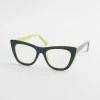 Flash Sale Colorblock Cateye Readers Eyewear