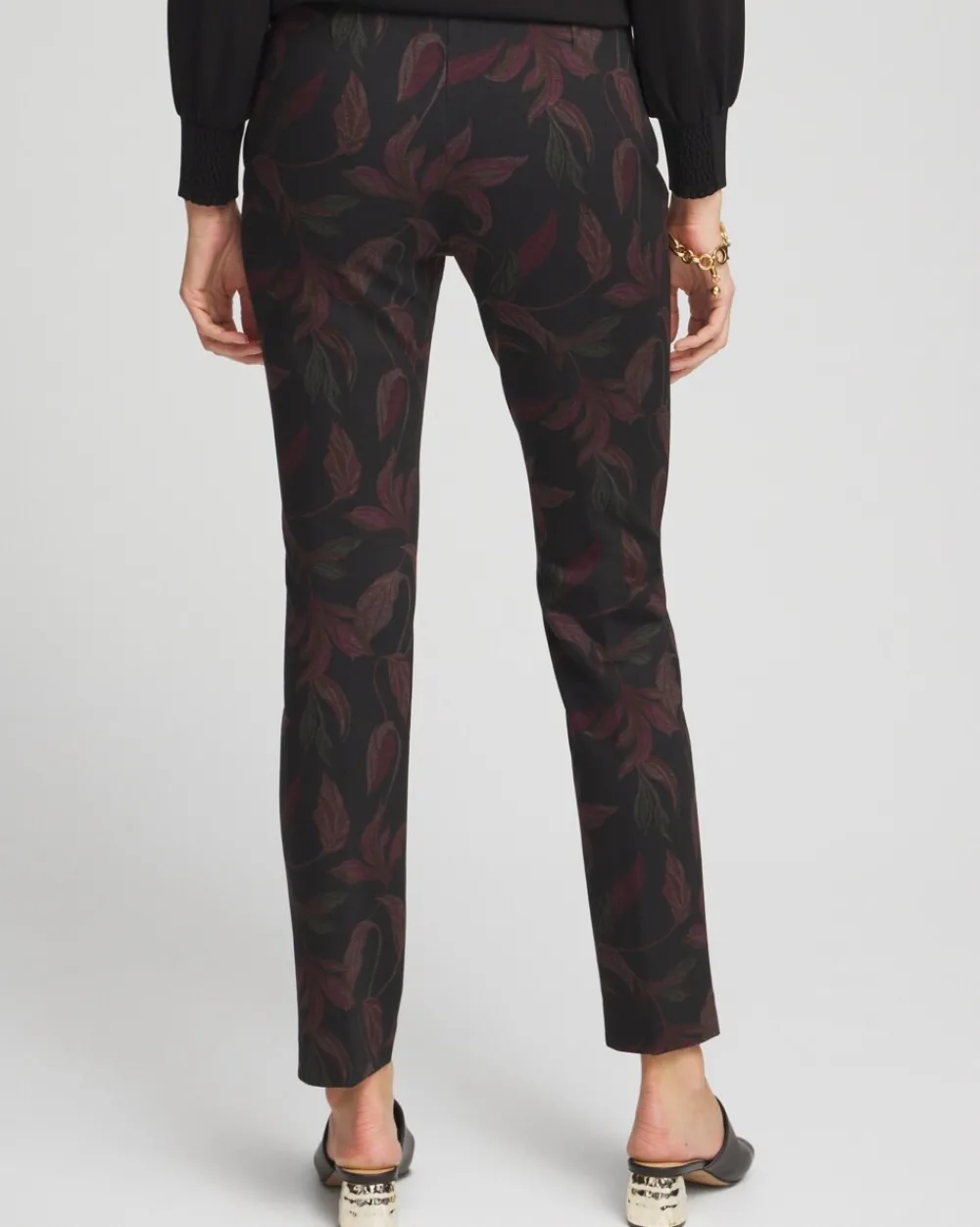 Shop Juliet Floral Ankle Pants Pants