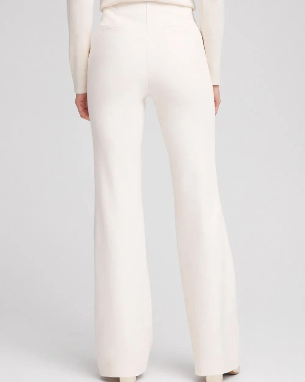 Best Sale Juliet Ponte Button Detail Flare Pants Pants
