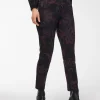 New Juliet Ponte Floral Ankle Pants Pants