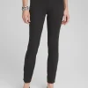 Outlet Juliet Ponte Trim Detail Ankle Pants Pants