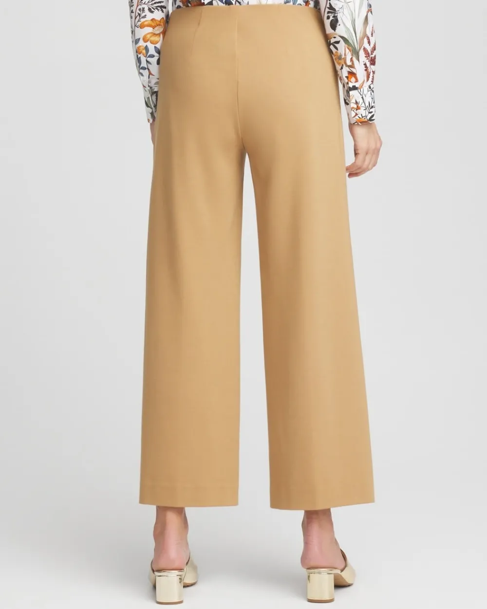 Discount Juliet Ponte Wide Leg Cropped Pants Pants
