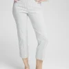 Sale Juliet Stripe Straight Cropped Pants Pants