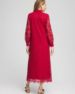 Clearance Lace Shirt Dress Dresses