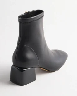 Flash Sale Lacquer Heel Stretch Boot Shoes