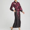 Store Leaf Print Shirt Dress Dresses