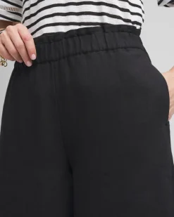 Cheap Linen Culotte Pants Pants
