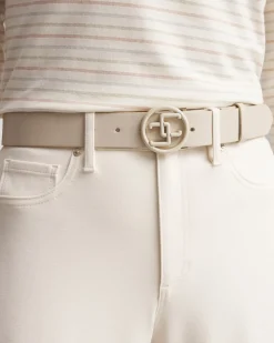 Cheap Matte CC Logo Sretch Belt Belts