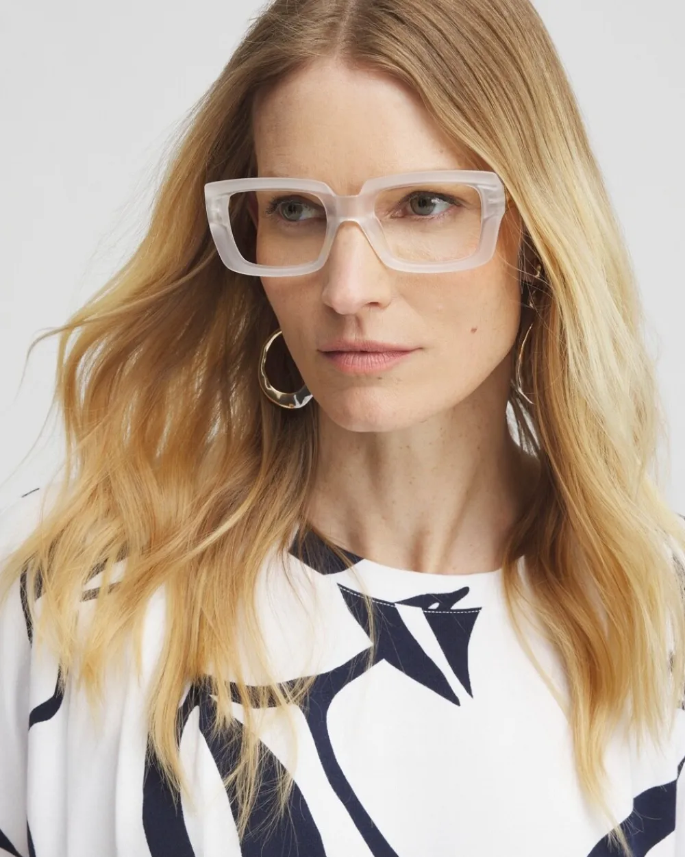 Online Matte Clear Taupe Readers Eyewear