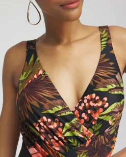 Best Sale Miraclesuit Botanico Crossover One Piece Swim