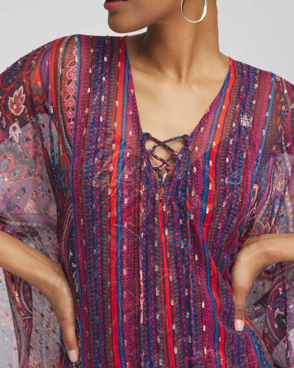 Hot Miraclesuit Dynasty Caftan Cover Up Swim