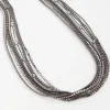 Fashion Multi Strand Collar Necklace Everyday Jewelry
