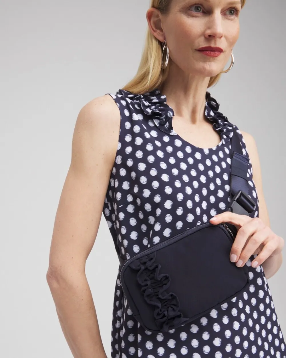 Hot Neema Ruffle Belt Bag Bags