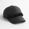 Fashion Neema UPF Satin Ruffle Baseball Cap Hats