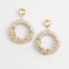 Sale No Droop™ Beaded Hoop Earrings Earrings