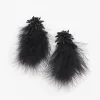 Store No Droop™ Feather Drop Earrings Earrings