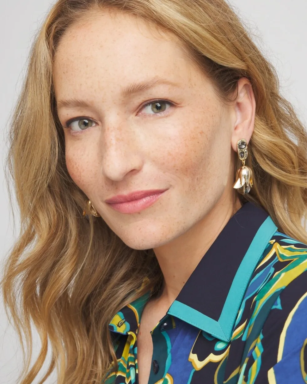 Outlet No Droop™ Embellished Tulip Drop Earrings Earrings