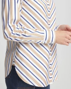 Outlet No Iron™ Stripe Shirt Tops