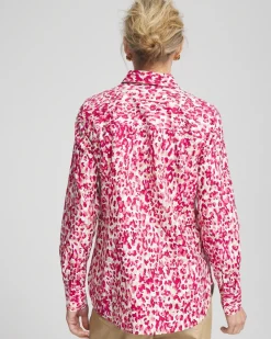 Discount No Iron™ Leopard Print Shirt Tops | Blouses & Shirts