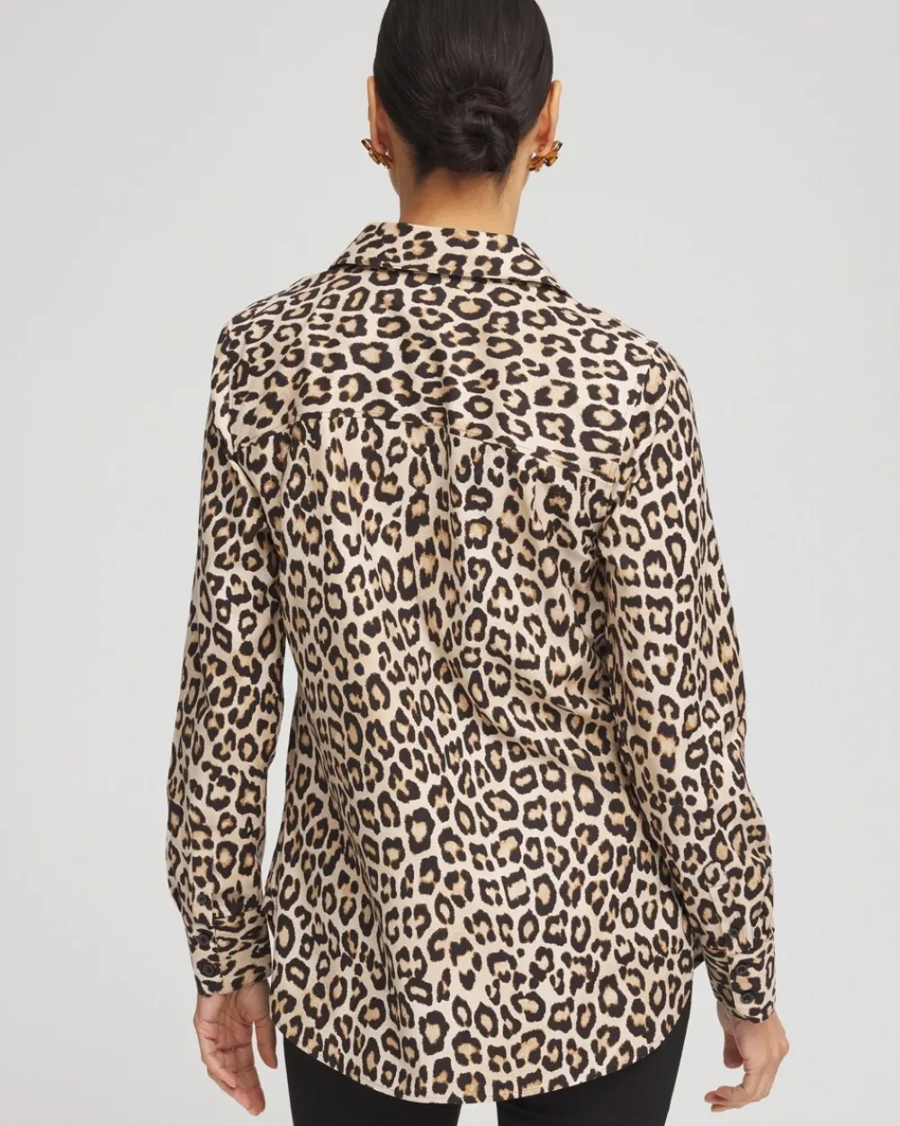Hot No Iron™ Leopard Print Shirt Tops | Blouses & Shirts