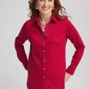 Cheap No Iron™ Sateen Rhinestone Shirt Tops | Blouses & Shirts