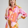 Best Sale No Iron™ Stretch Abstract Mix Shirt Tops