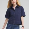 New No Iron™ Stretch Short Sleeve Shirt Tops