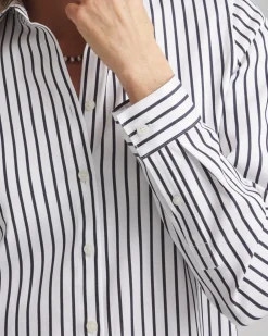 Store No Iron™ Stripe Tunic Tops