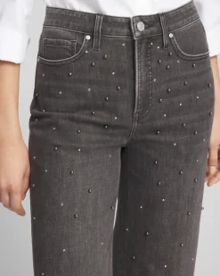 New Pearl High Rise Wide Leg Jean Jeans & Denim