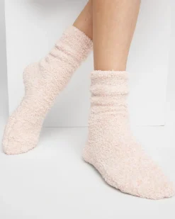 Best Sale Pink Furry Socks Cold Weather Accessories