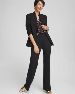 Fashion Ponte Blazer Jackets & Coats