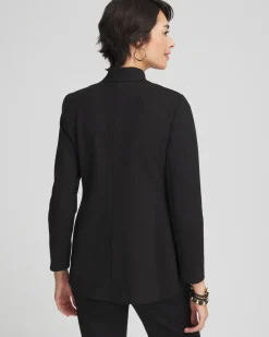 Fashion Ponte Blazer Jackets & Coats