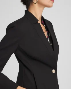 Fashion Ponte Blazer Jackets & Coats