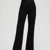 Discount Ponte Pintuck Wide Leg Pants Pants
