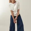 Online Poplin Culotte Pants Pants