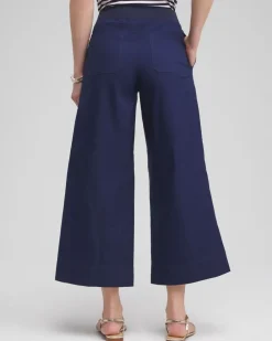 Online Poplin Culotte Pants Pants