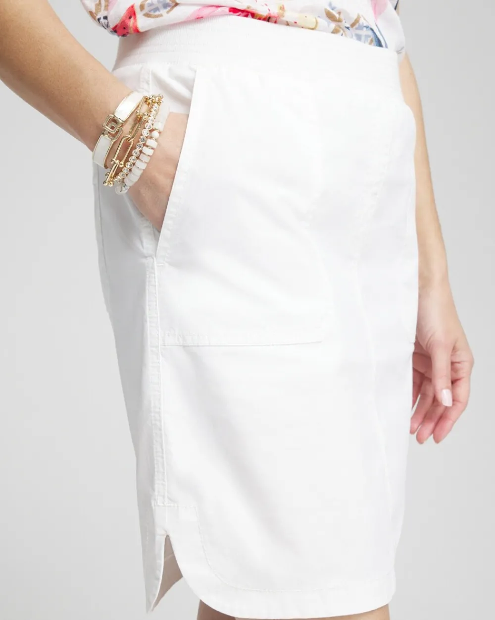 New Poplin Skort Pants