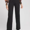 Clearance Pull-On Wide Leg Ankle Jeans Jeans & Denim
