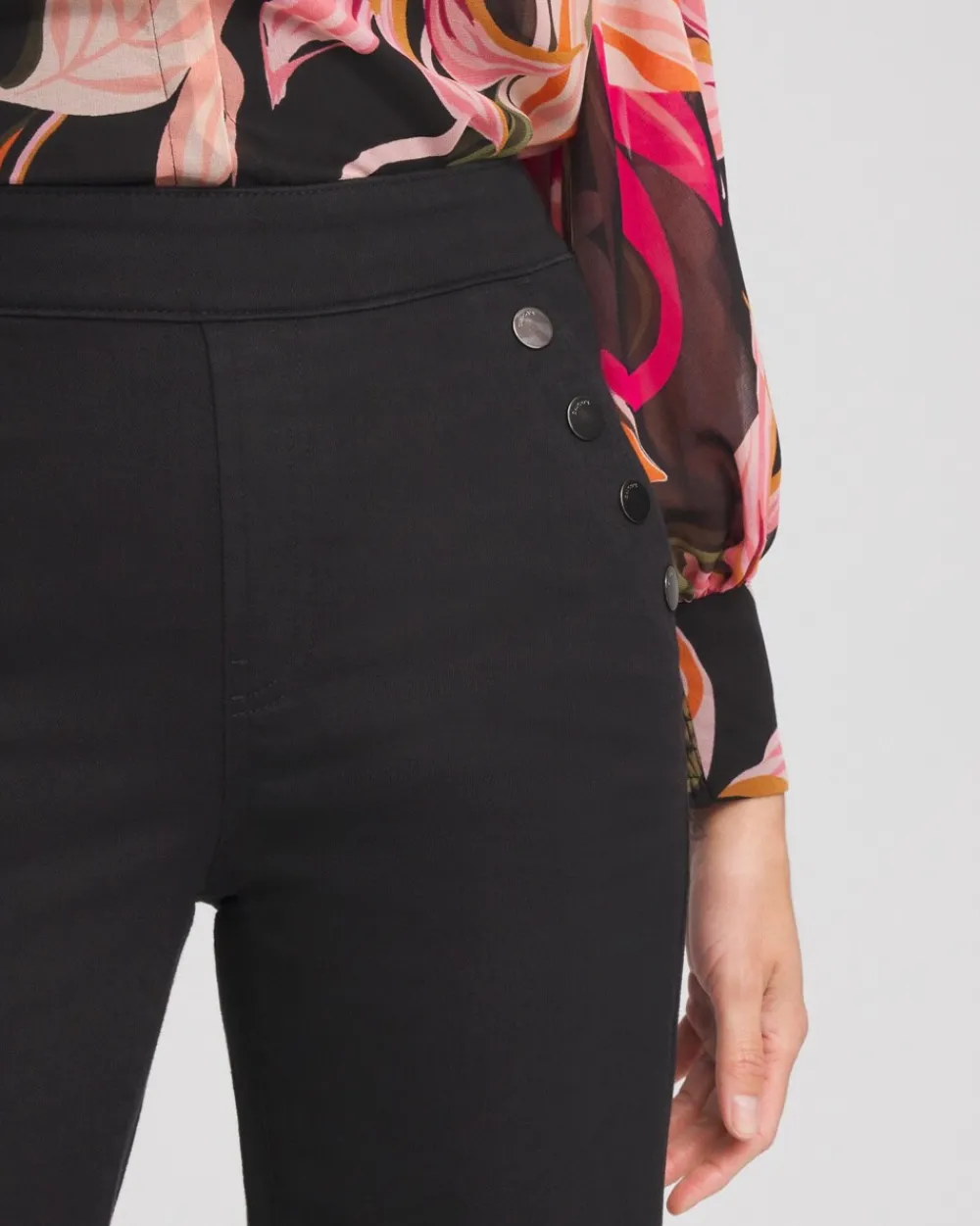 Clearance Pull-On Wide Leg Ankle Jeans Jeans & Denim