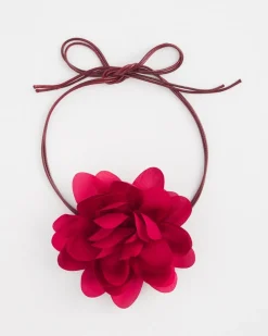 Cheap Flower Tie Choker Necklace Necklaces