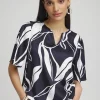 Fashion Satin Bubble Hem Blouse Tops
