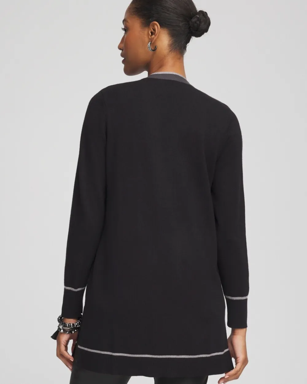 Hot Shimmer Beaded Cardigan Sweaters