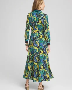 Cheap Silky Twill Shirt Dress Dresses